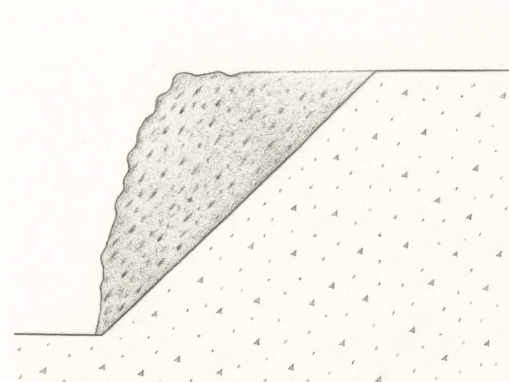 klin odłamu grafika