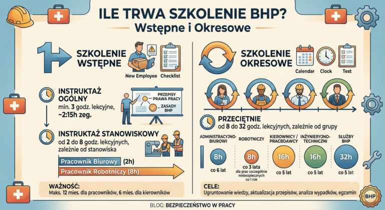Ile trwa szkolenie BHP